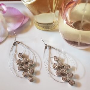 Chandelier Earrings with a Twist Free w Purchase